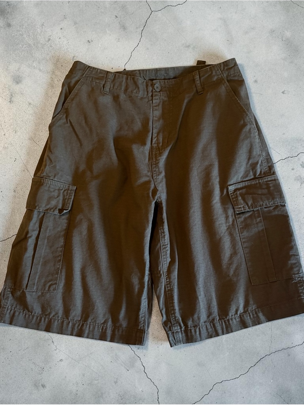 Brandy Melville  Cargo Shorts - Dark Gray